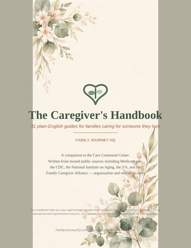 The Caregivers Handbook - free PDF